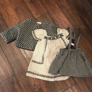 Zara dresses and Target coat